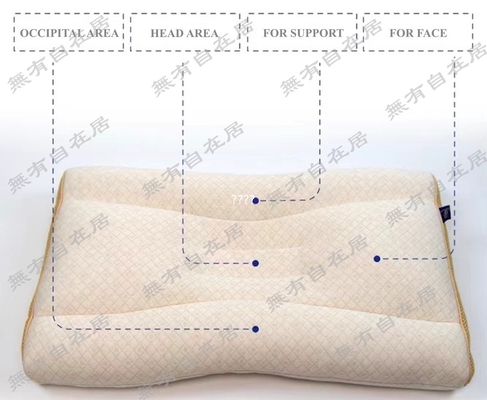 Natural color Mugwort Pillow Herbal pillow neck protecting pillow sound sleep pillow manufacturer