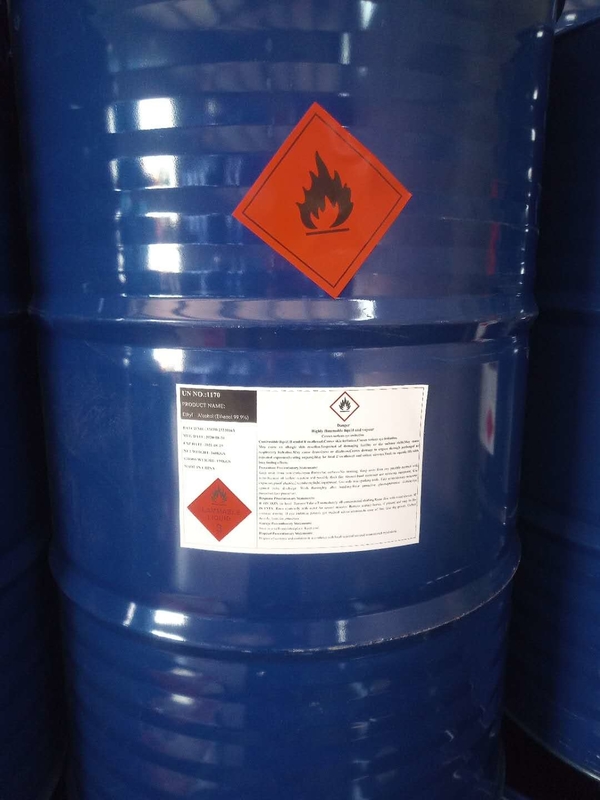 Transparent liquid 99.9% Ethyl Alcohol manufacturer, industry use Ethanol 99.9% factory